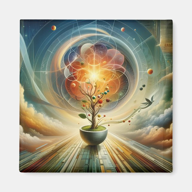 Imán Cosecha celeste (Frente)