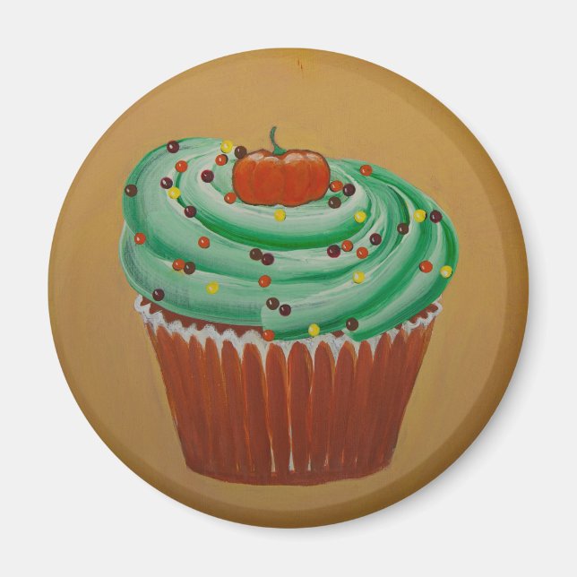 Imán Cosecha de calabaza (Frente)