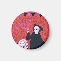 Cosechadora de almas cute de Halloween