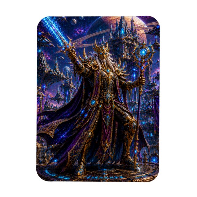 Imán Cosmic Pirate King — Epic Final Character (Vertical)