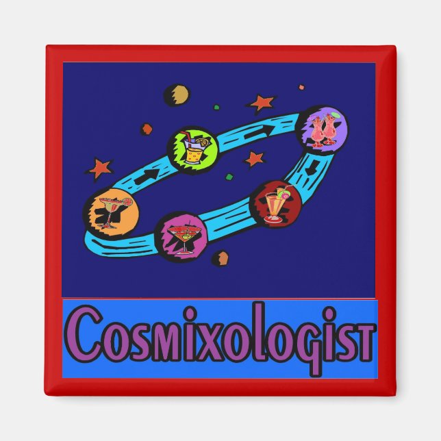 Imán Cosmixólogo del espacio (Frente)