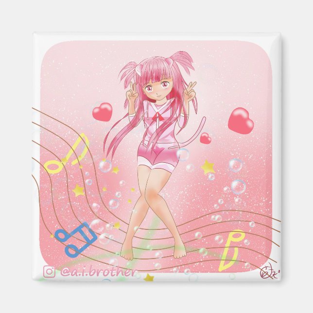 Imán Cosmos Birthday Magnet (Frente)