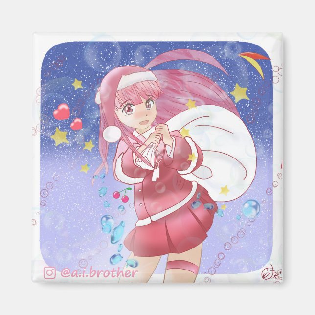 Imán Cosmos Christmas Magnet (Frente)