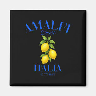 Imán Costa Amalfi Italia Limones Verano Viaje Vacacione