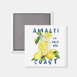Imán Costa Amalfitana La Dolce Vita – Limoncello Italia