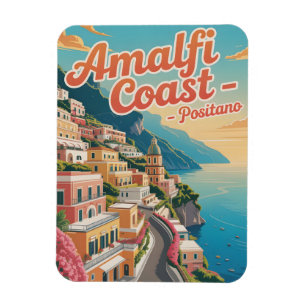 Imán Costa Amalfitana Positano Vintage