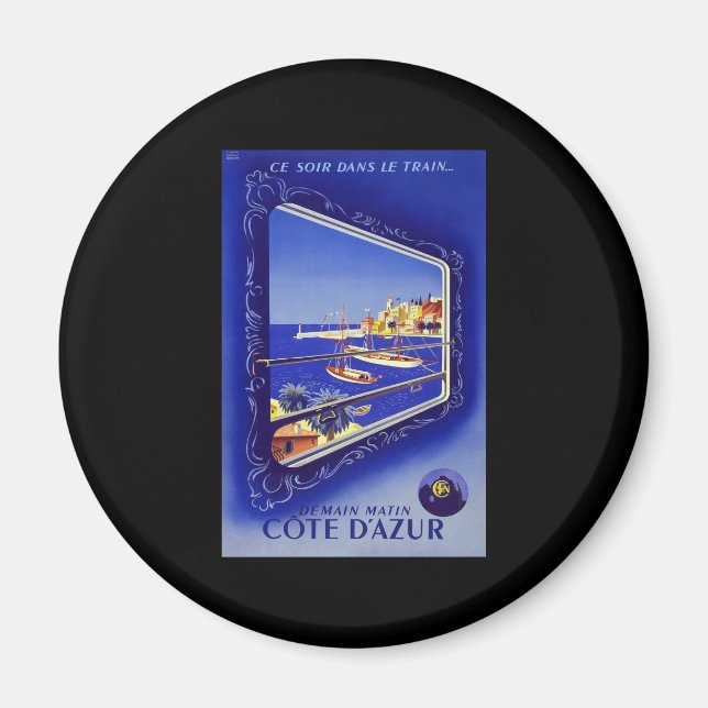 Imán Costa Azul Cote D'Azur (Frente)