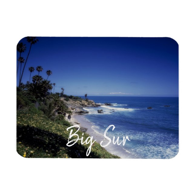 Imán Costa Big Sur de California (Horizontal)