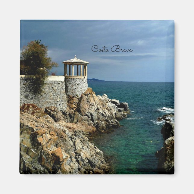 Imán Costa Brava, España  (Frente)