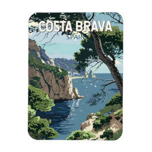 Imán Costa Brava España Viaje al Vintage