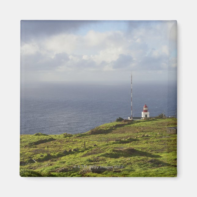 Imán Costa cercana a Ponta do Pargo, Madeira, Portugal  (Frente)