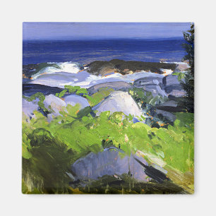 Imán Costa Cubierta de Hiedra, Isla Monhegan, Maine, ar