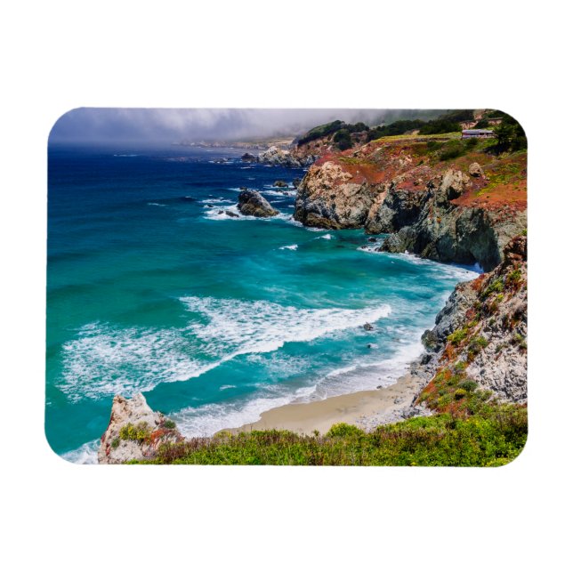 Imán Costa de Big Sur, California (Horizontal)