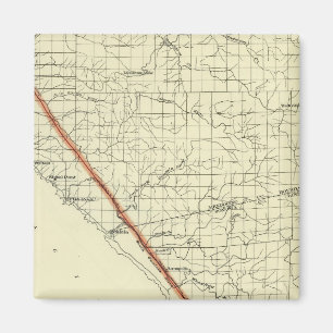 Imán Costa de California mostrando el Rift de San Andre