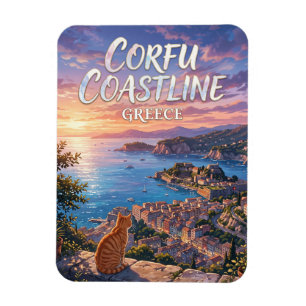 Imán Costa de Corfú Grecia