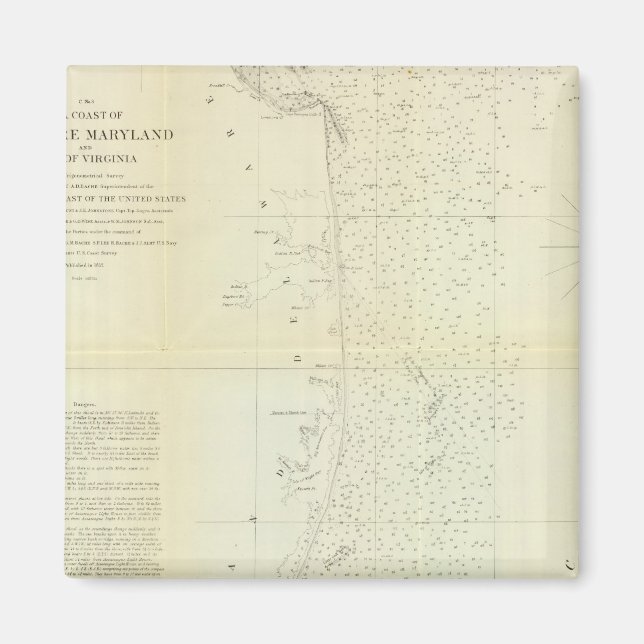Imán Costa de Delaware, Maryland, pt de Virginia (Frente)