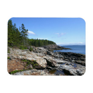 Imán Costa de la isla Bar en el Parque Nacional Acadia