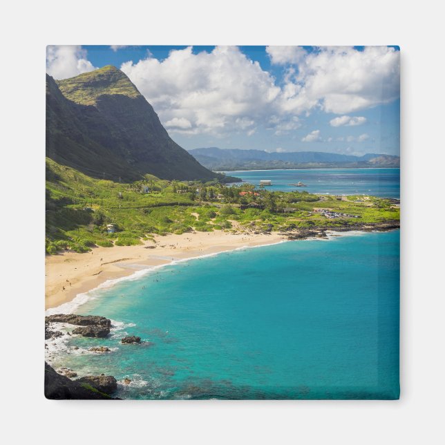 Imán Costa de la playa de Makapuu (Frente)