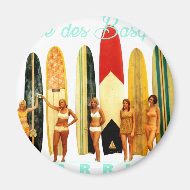 Imán Costa de los Vascos Biarritz (Frente)