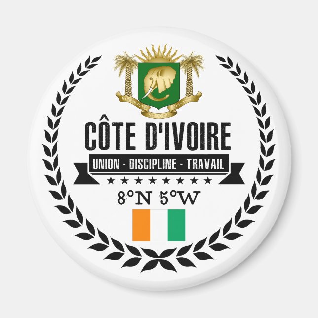 Imán Costa de Marfil (Frente)