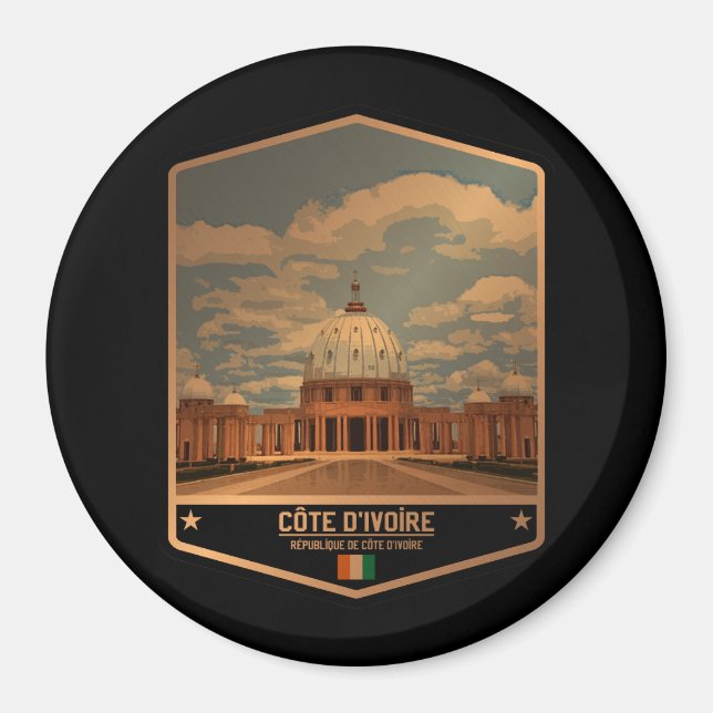 Imán Costa de Marfil (Frente)