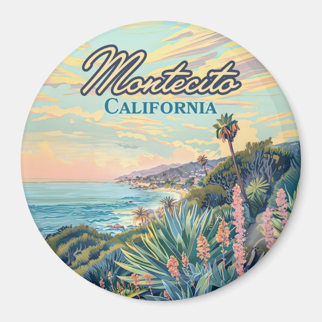 Imán Costa de Montecito California Santa Barbara (Frente)