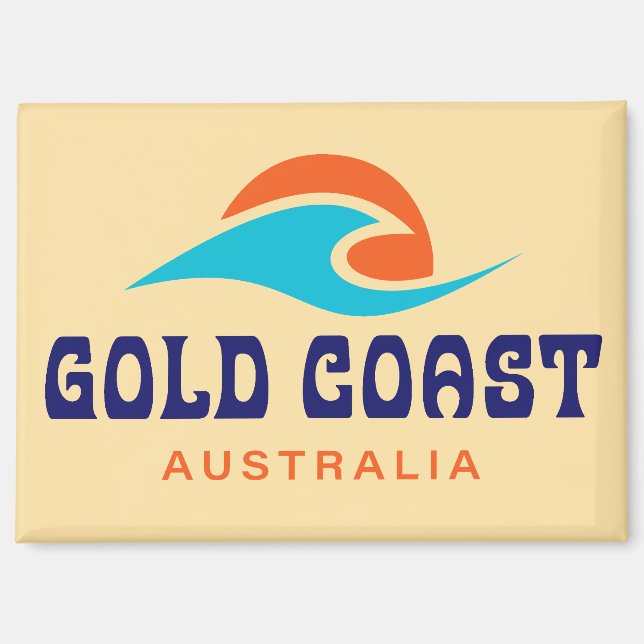 Imán Costa de Oro Australia (Anverso)