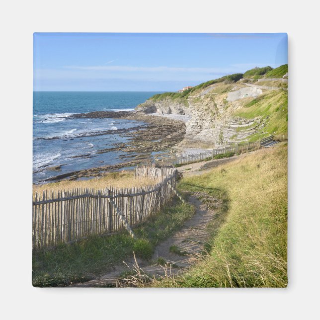 Imán Costa de San Juan de Luz en Francia (Frente)