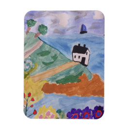 Imán Costa de Verano y Flor