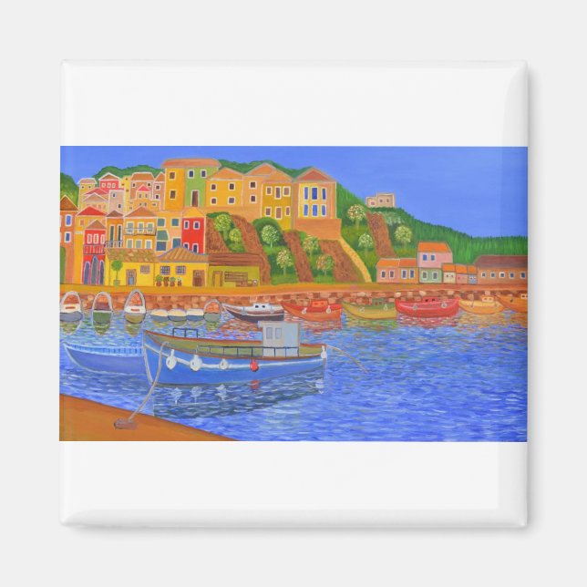 Imán Costa griega (Frente)