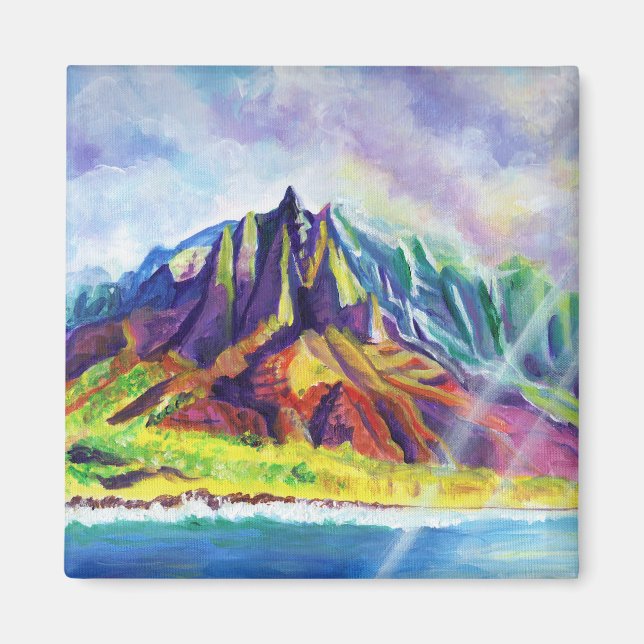 Imán Costa Na Pali de Kauai Hawaii (Frente)