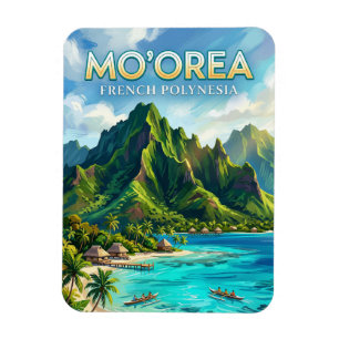 Imán Costa Norte de Mo'orea Polinesia Francesa