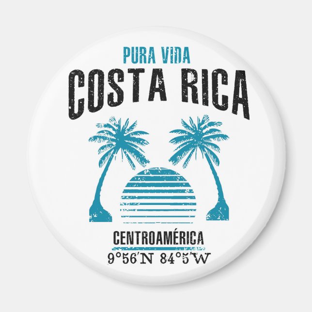 Imán Costa Rica (Frente)