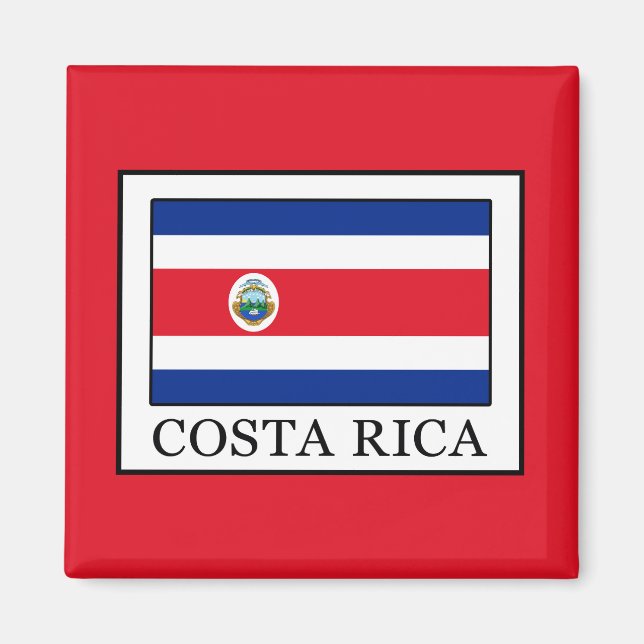 Imán Costa Rica (Frente)