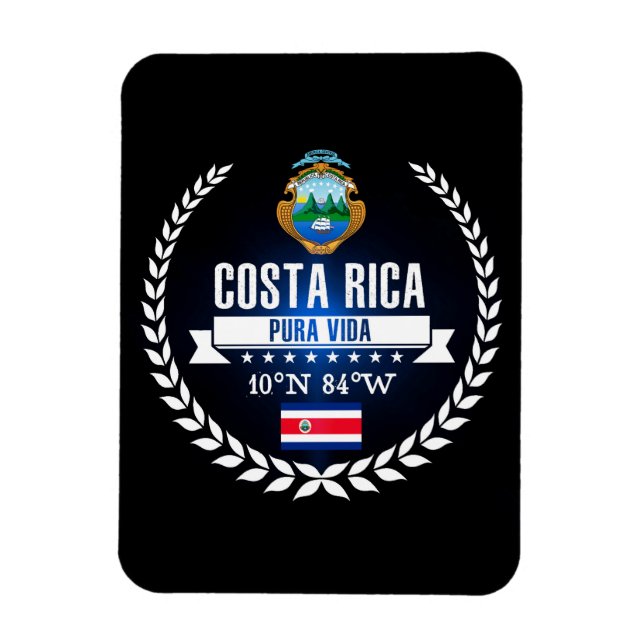 Imán Costa Rica (Vertical)