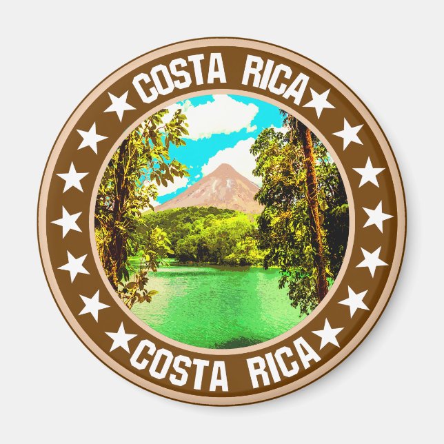 Imán Costa Rica (Frente)