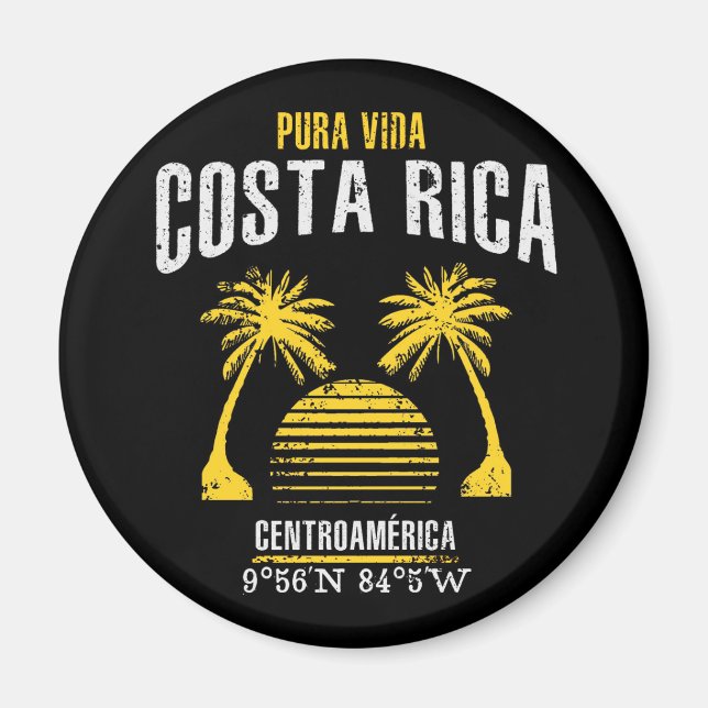 Imán Costa Rica (Frente)