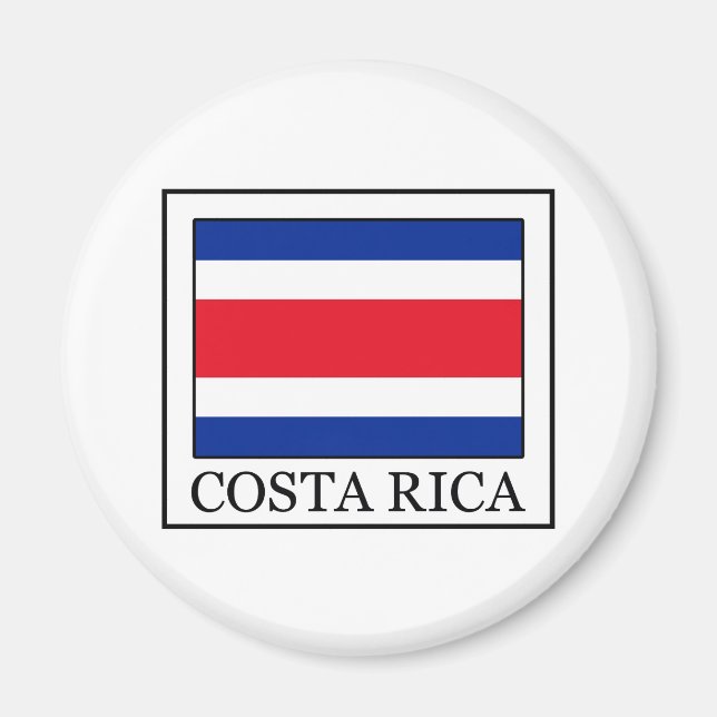 Imán Costa Rica (Frente)