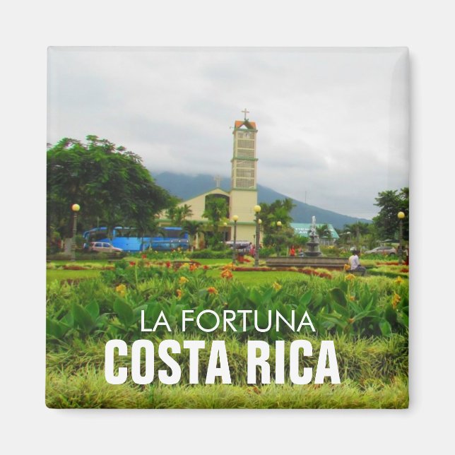 Imán Costa Rica La Fortuna Magnet (Frente)