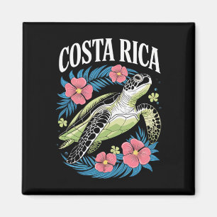 Imán Costa Rica Tortuga Mar Vacaciones Tropical Pura Vi