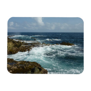 Imán Costa Rocosa y Océano Azul de Aruba