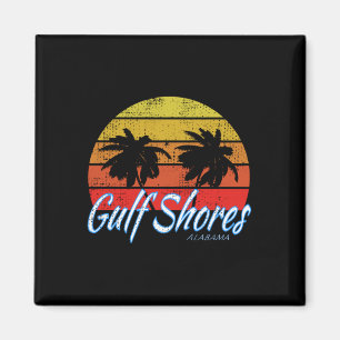 Imán Costas Del Golfo, Alabama Ee.Uu. - Larga Zona Del 