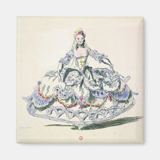 Imán Costume de ópera, de la colección Menus Plaisirs, (Frente)