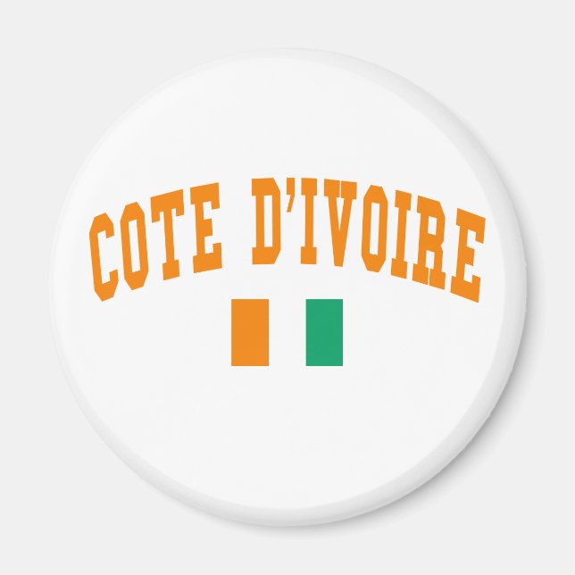 Imán Cote D&Apos;Ivoire Style (Frente)
