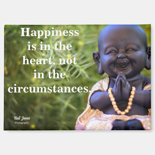 Imán Cotización Inspiradora de opciones (Anverso)