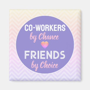 Imán ¡COTRABAJADORES! Regalo de amistad especial