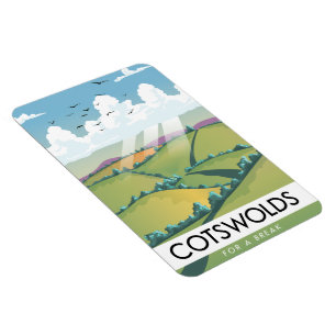 Imán Cotswolds por un descanso.