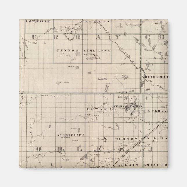 Imán Cottonwood, Murray, Condado de Pipestone, Minnesot (Frente)