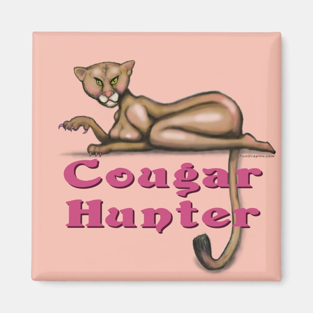 Imán Cougar Hunter (Frente)