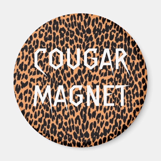 Imán Cougar Magnet (Frente)